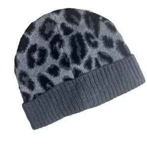 Yummy Leopard Print Beanie. One Size NWT